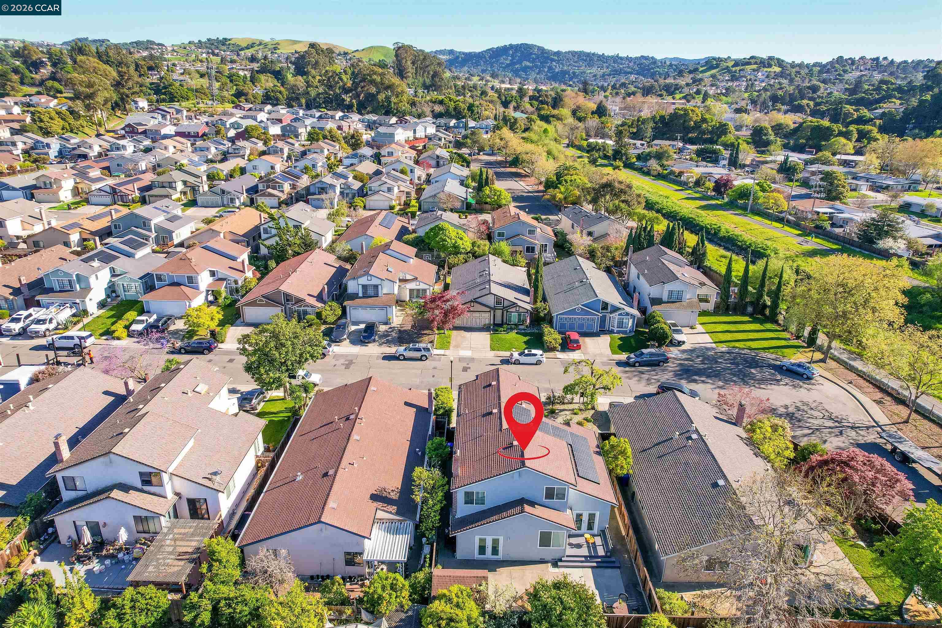 162 Woodfield Hercules, CA 94547 - Photo 53 of 59 an aerial view of multiple house