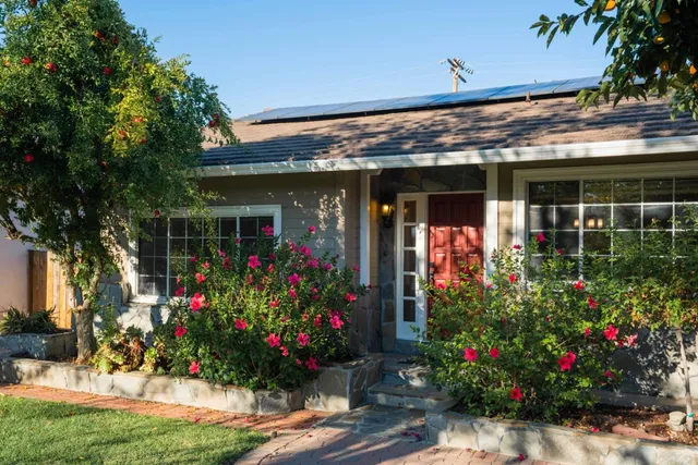 front view of a house