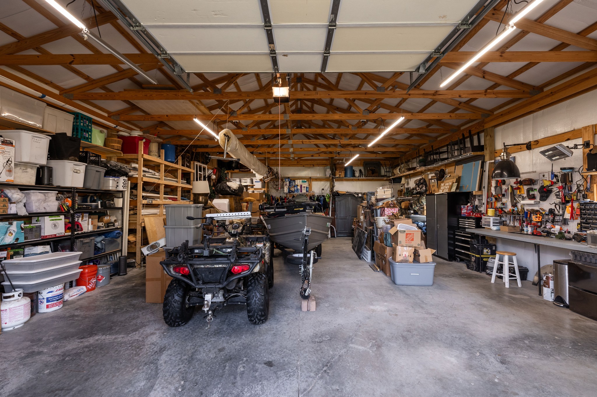 6537 Arno-College Grove Road College Grove, TN 37046 - Photo 59 of 75 a view of a storage room with racks