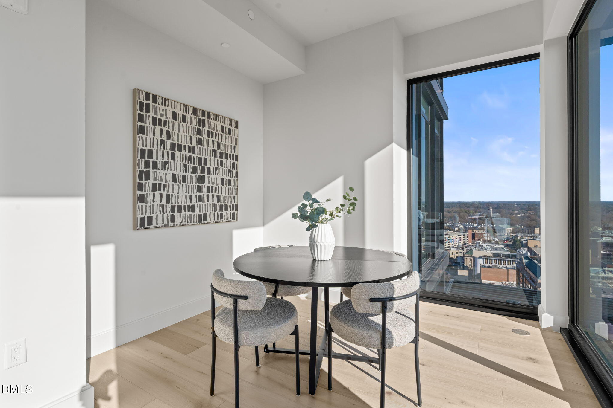 115 Morris Street, Unit 2205 Durham, NC 27701 - Photo 20 of 83 a view of a dining room with furniture window and outside view