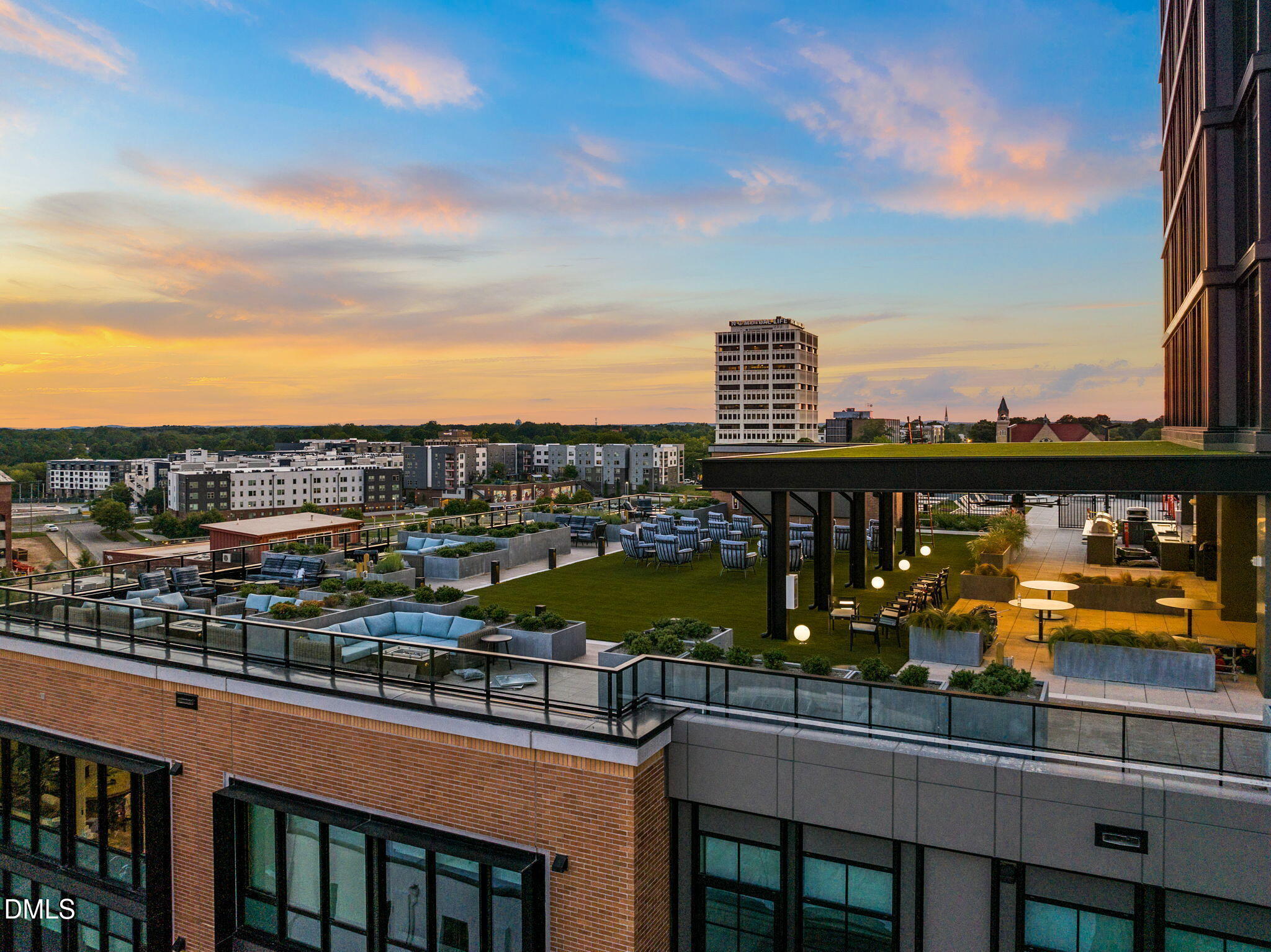 115 Morris Street, Unit 2205 Durham, NC 27701 - Photo 80 of 83 a view of a city and an ocean view