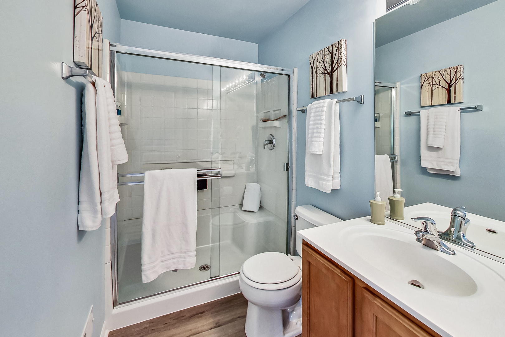 1052 Reserve Drive Elgin, IL 60123 - Photo 22 of 40 a bathroom with a sink toilet and shower
