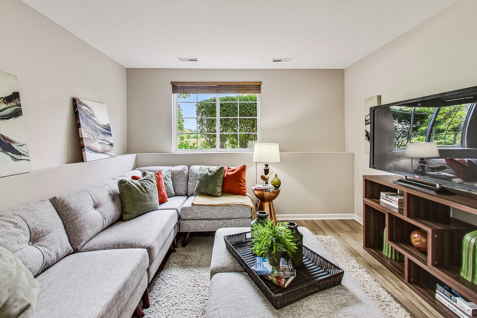 1052 Reserve Drive Elgin, IL 60123 - Photo 26 of 40 a living room with furniture and a potted plant