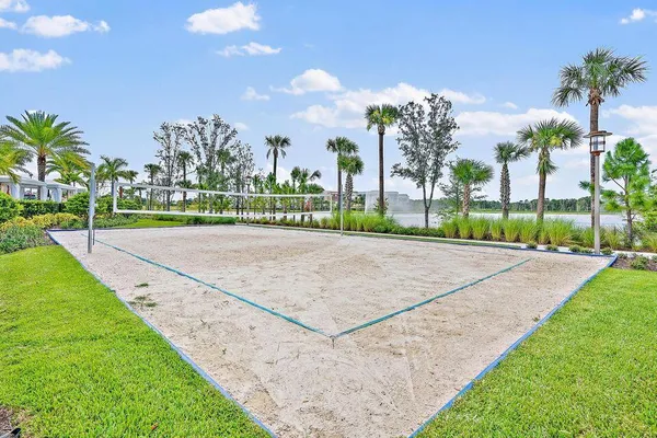 a view of a basketball court