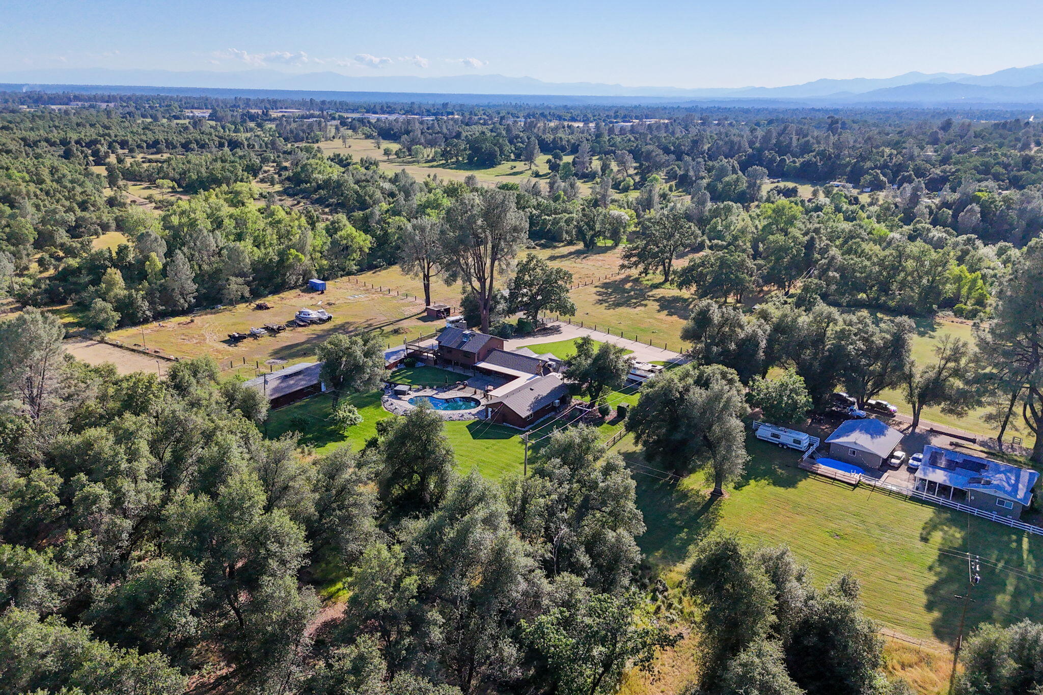 20831 Clough Creek Road Redding, CA 96002 - Photo 3 of 107 Aerial view of property