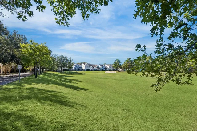 a view of building with outdoor space