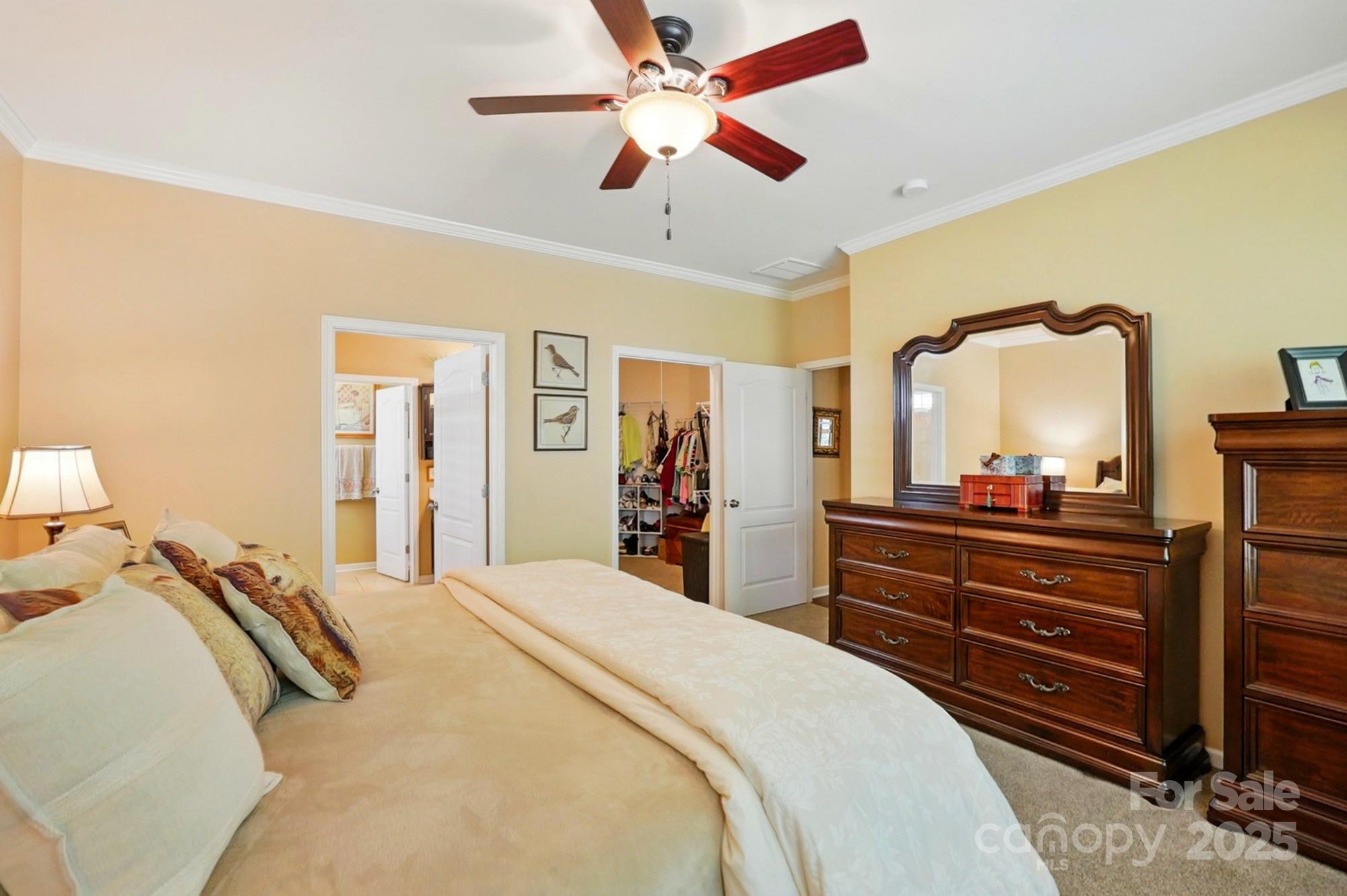 4093 Perth Road Fort Mill, SC 29707 - Photo 17 of 26 a bed room with a bed and a mirror