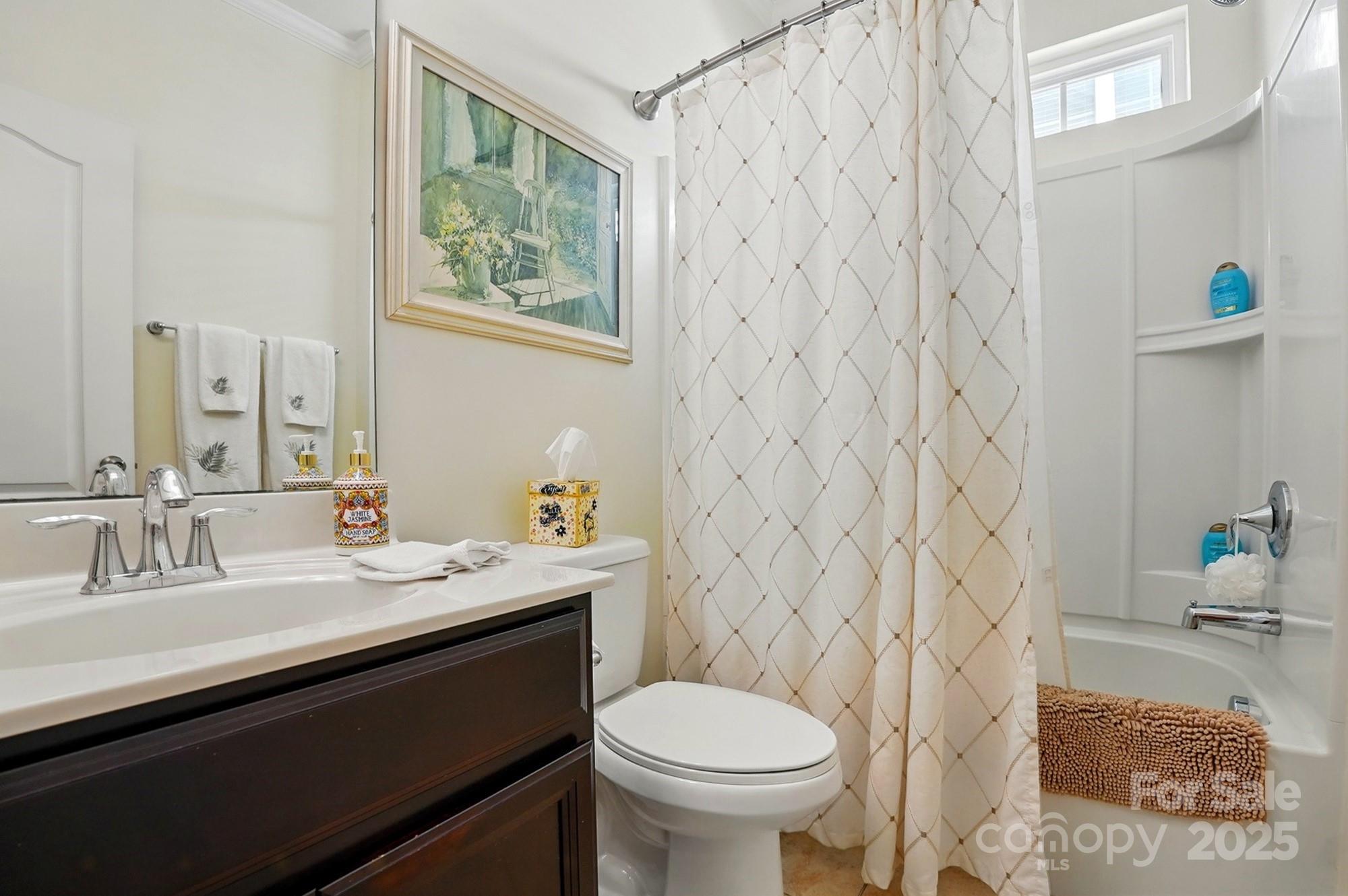 4093 Perth Road Fort Mill, SC 29707 - Photo 21 of 26 a bathroom with a sink a toilet and a mirror