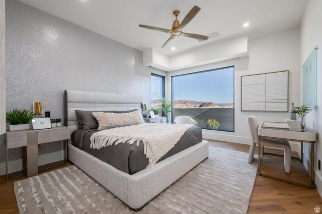 2867 East Granite Way St. George, UT 84790 - Photo 48 of 69 Floor-to-ceiling window offering expansive desert scenery