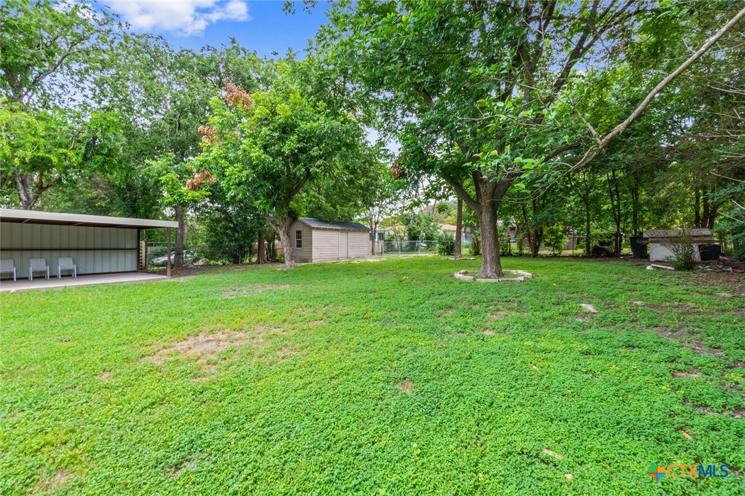1609 South 39th Street Temple, TX 76504 - Photo 17 of 19 a view of a house with backyard and a tree