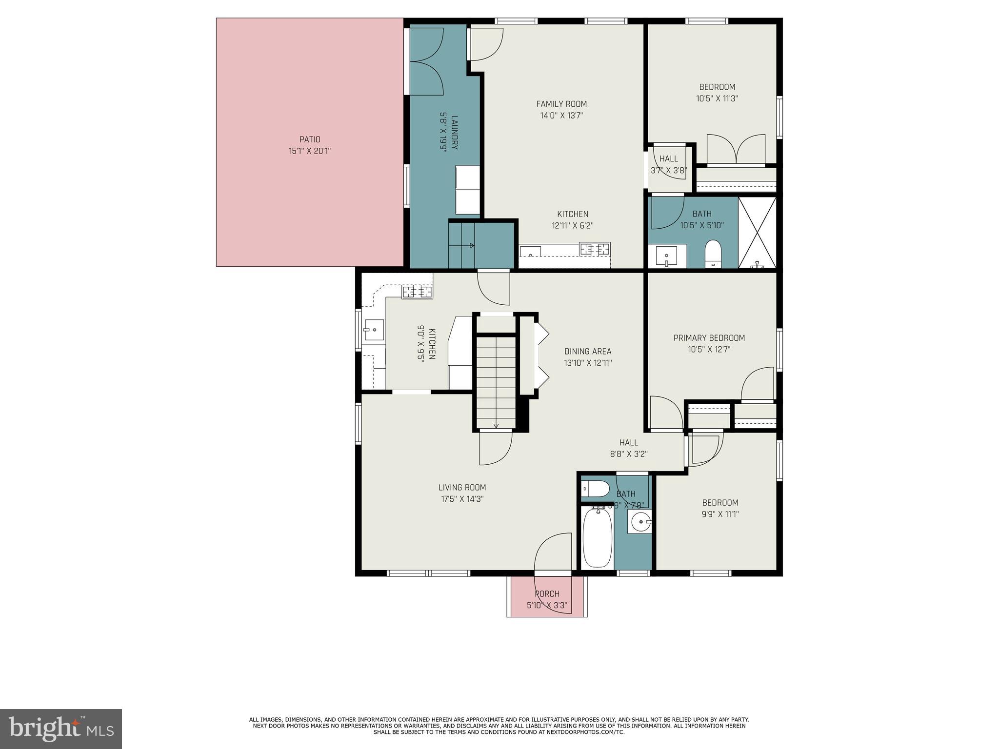 615 Pinehurst Street Aberdeen, MD 21001 - Photo 38 of 39 a picture of a floor plan