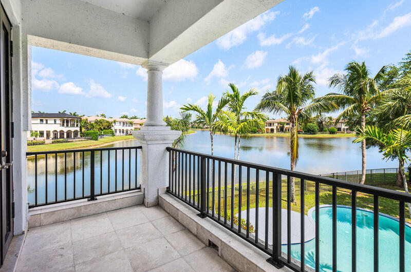 17895 Cadena Drive Boca Raton, FL 33496 - Photo 41 of 49 a view of balcony with potted plants