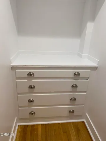 a view of a small space