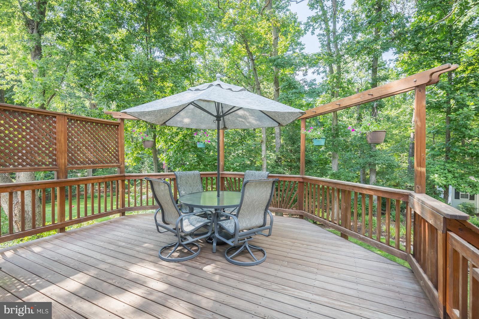 3622 Beaver Ford Road Woodbridge, VA 22192 - Photo 17 of 25 Deck overlooking manicured backyard.