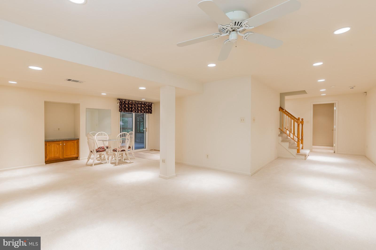 3622 Beaver Ford Road Woodbridge, VA 22192 - Photo 21 of 25 Finished walkout. Recessed lighting.