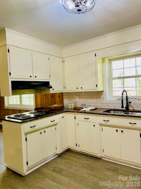 511 Sunbeam Farm Road Cherryville, NC 28021 - Photo 12 of 29 a kitchen with granite countertop white cabinets and a stainless steel appliances