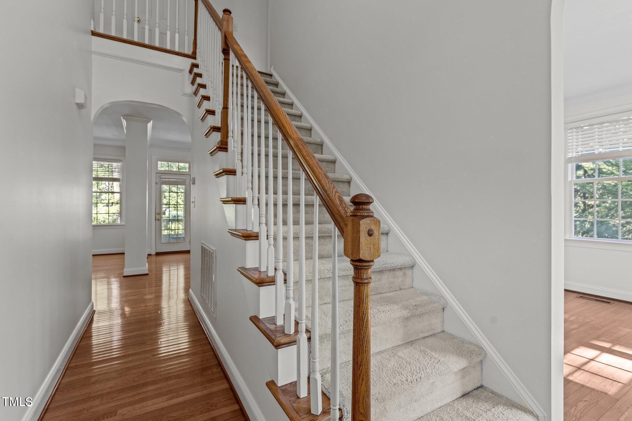2 Piney Ridge Court Durham, NC 27712 - Photo 5 of 69 2 piney stairs
