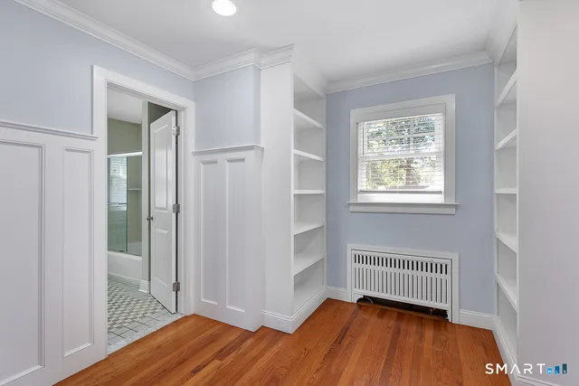 a view of livingroom with hardwood floor and window