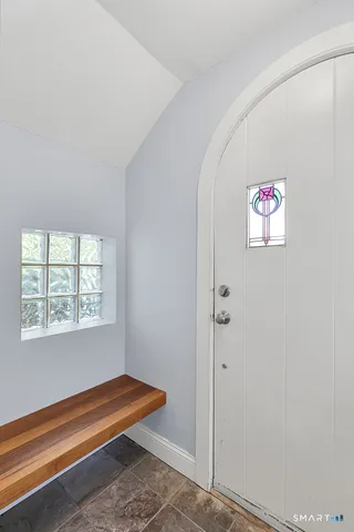 a view of room with window