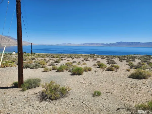 a view of beach and ocean