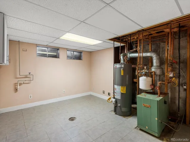 a view of storage and utility room