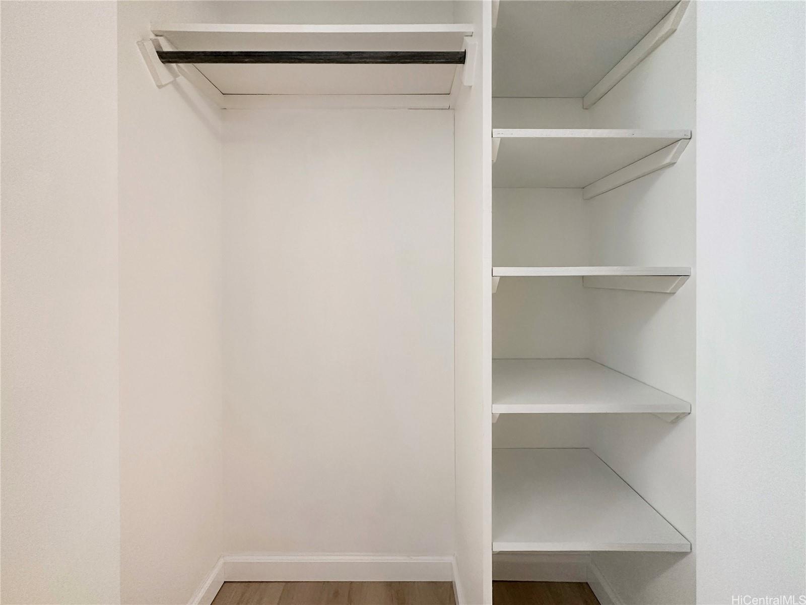 3045 Ala Napuaa Place, Unit 1814 Honolulu, HI 96818 - Photo 10 of 16 a view of an empty walk in closet