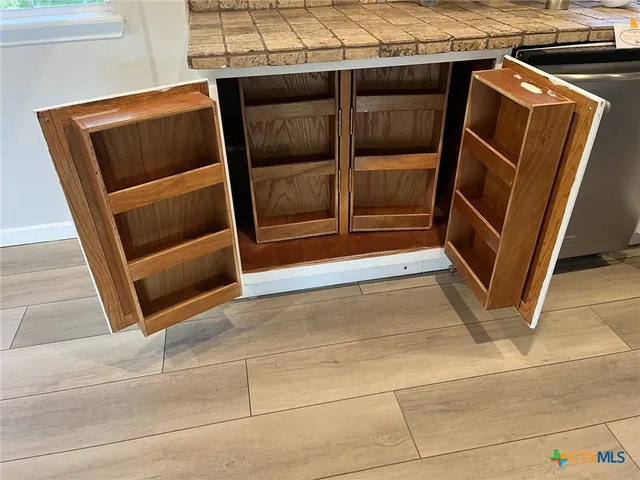 a view of walk in closet