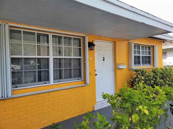 a view of a large window of the house