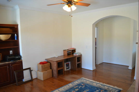 357 Sam Reed Road Northwest Floyd, VA 24091 - Photo 21 of 105 a view of workspace with wooden floor