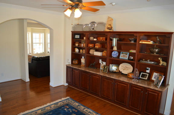 357 Sam Reed Road Northwest Floyd, VA 24091 - Photo 22 of 105 a kitchen with stainless steel appliances granite countertop a sink dishwasher stove and cabinets