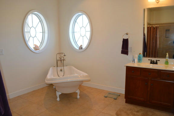 357 Sam Reed Road Northwest Floyd, VA 24091 - Photo 35 of 105 a bathroom with a sink and a mirror
