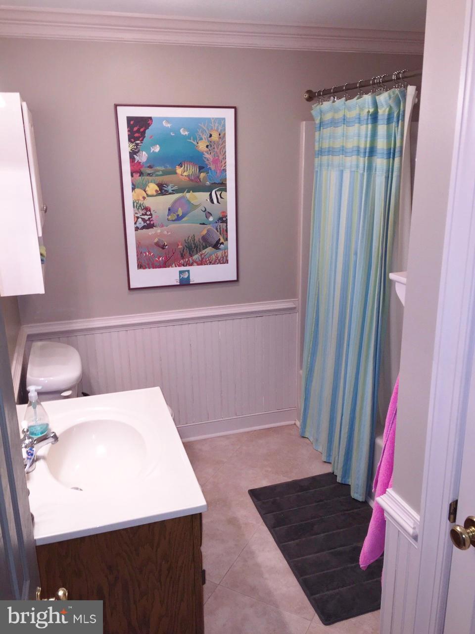 7415 Simms Landing Road Port Tobacco, MD 20677 - Photo 27 of 30 a bathroom with a sink and a mirror
