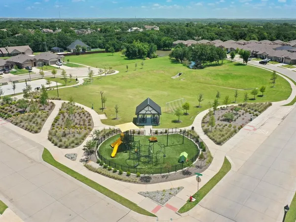 a view of a swimming pool with a lake view