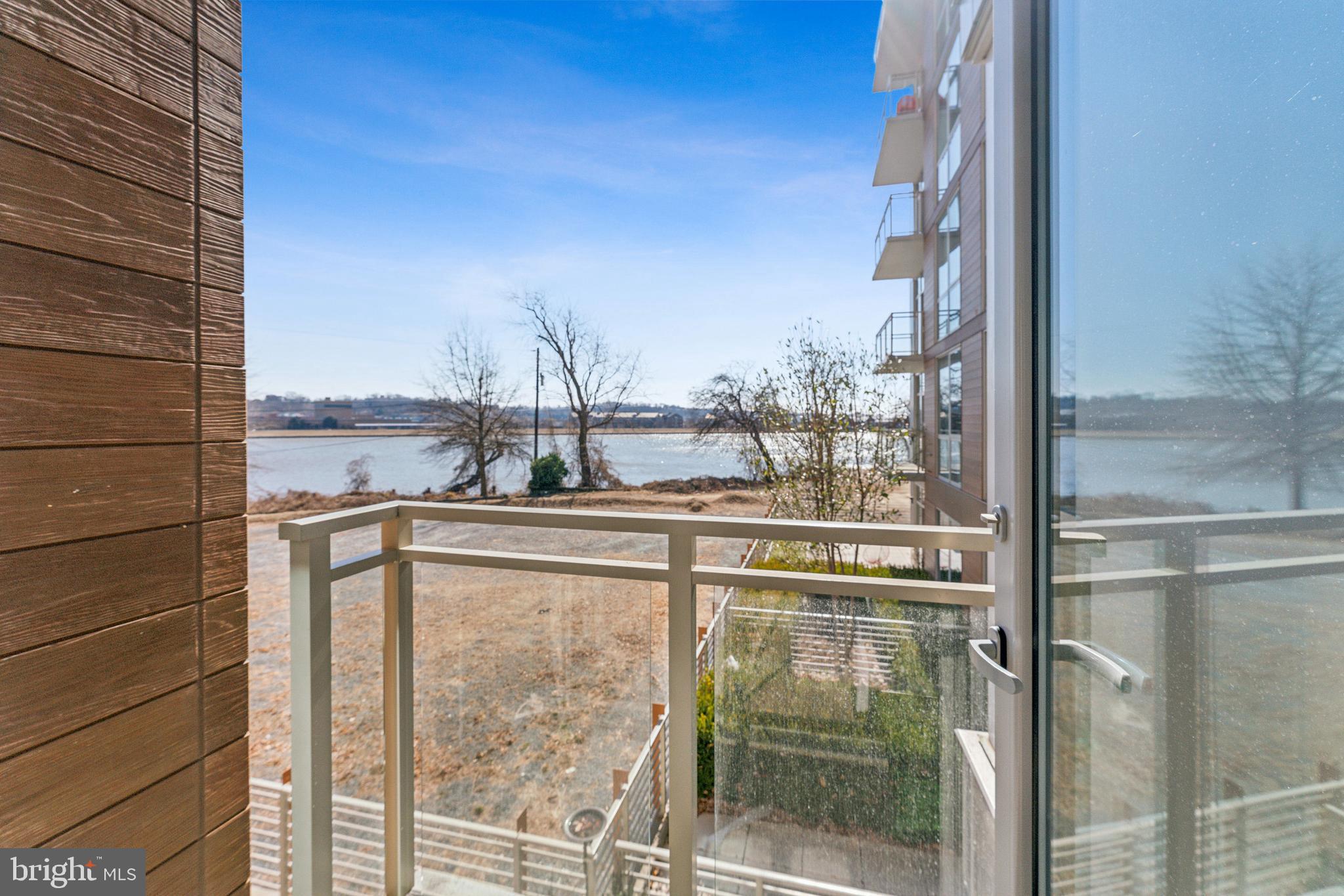 88 V Street Southwest, Unit 203 Washington, DC 20024 - Photo 12 of 18 Balcony with Water view