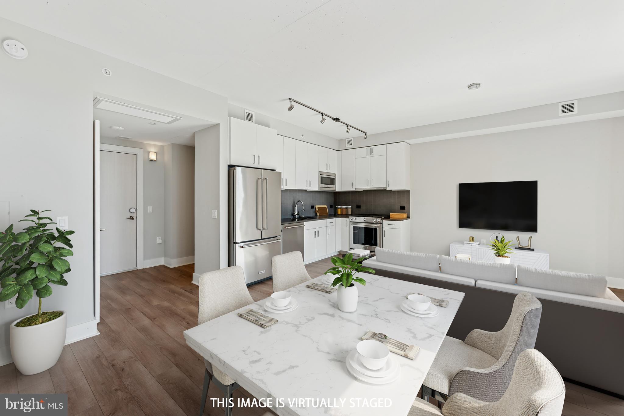 88 V Street Southwest, Unit 203 Washington, DC 20024 - Photo 5 of 18 Dining/Living Room