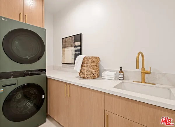a bathroom with a sink and a vanity