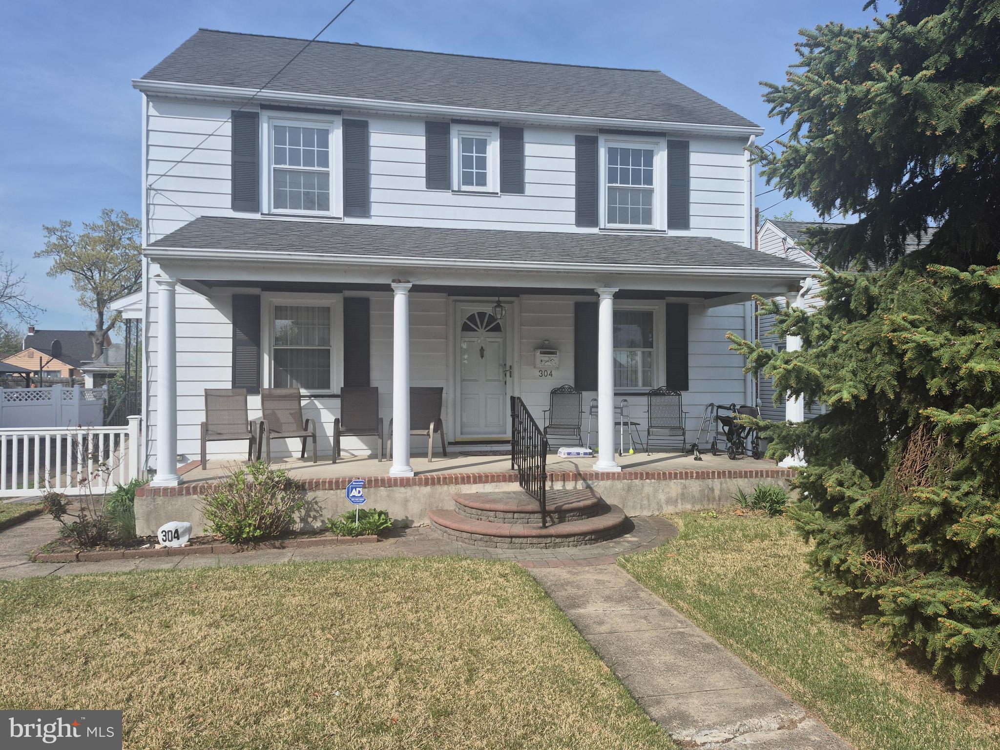 304 Lippincott Avenue Riverside, NJ 08075 - Photo 1 of 33 a front view of a house with garden