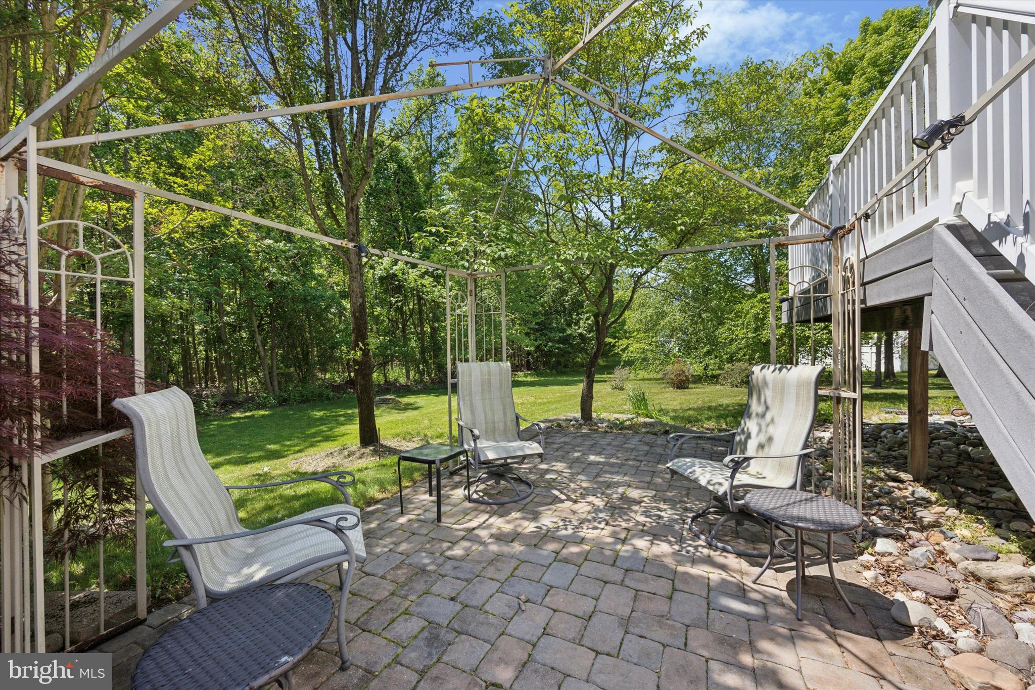 11 Weaver Drive Marlton, NJ 08053 - Photo 34 of 35 a view of a park with chairs and wooden fence