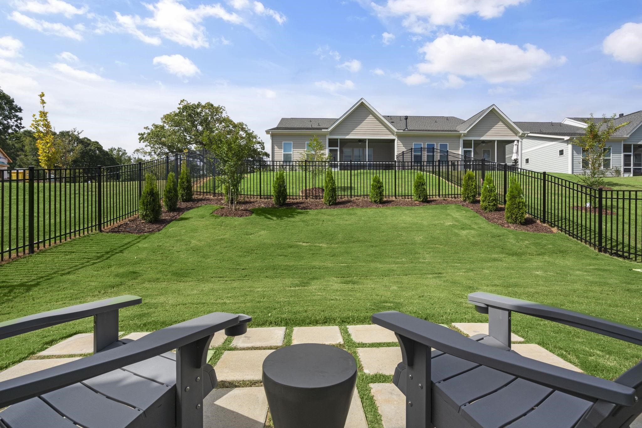1001 Micato Way Wake Forest, NC 27587 - Photo 33 of 34 a view of an house with backyard space and garden