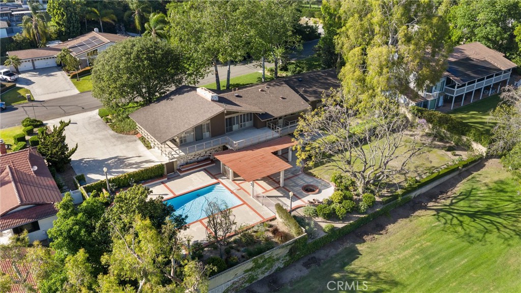 8780 Hillcrest Road Buena Park, CA 90621 - Photo 55 of 62 an aerial view of residential houses with outdoor space