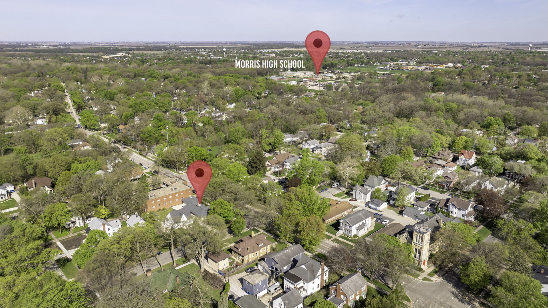 409 West Jefferson Street Morris, IL 60450 - Photo 36 of 44 a view of a city