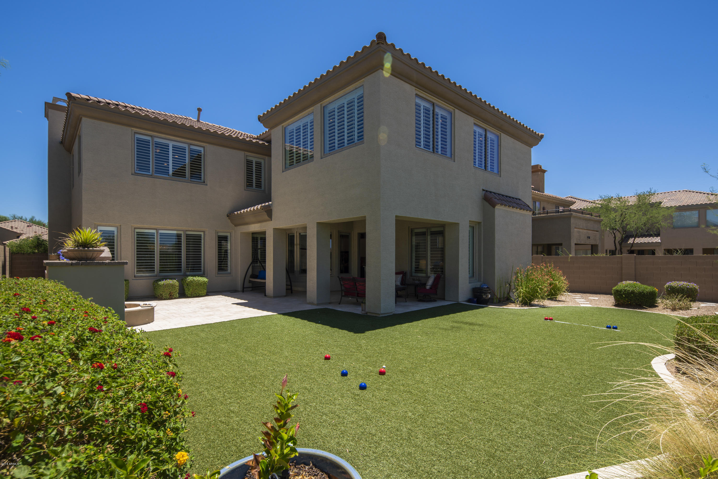 22012 North 36th Way Phoenix, AZ 85050 - Photo 55 of 80 Artificial Turf Backyard