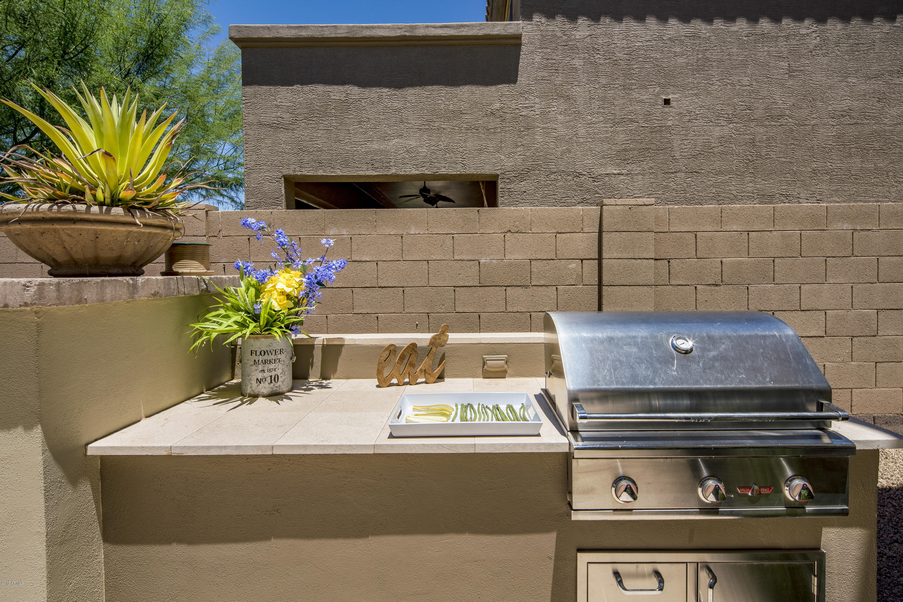 22012 North 36th Way Phoenix, AZ 85050 - Photo 59 of 80 Backyard Built in BBQ