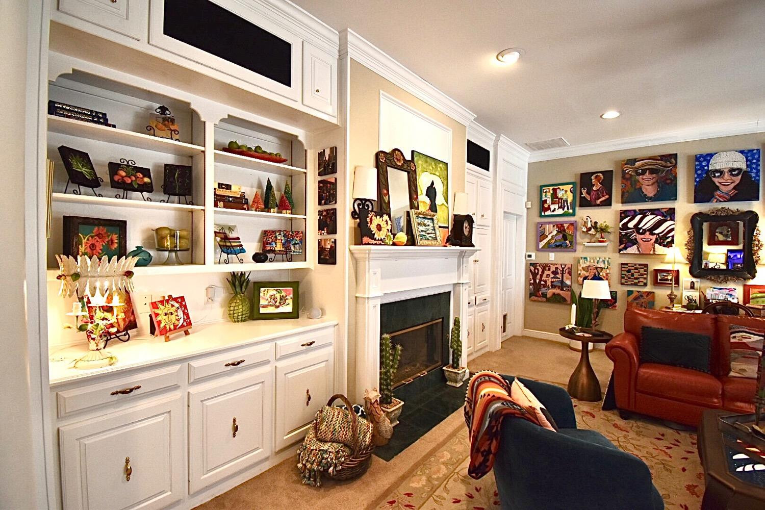 8201 Durham Avenue Lubbock, TX 79424 - Photo 7 of 33 a view of a livingroom with workspace and a couch