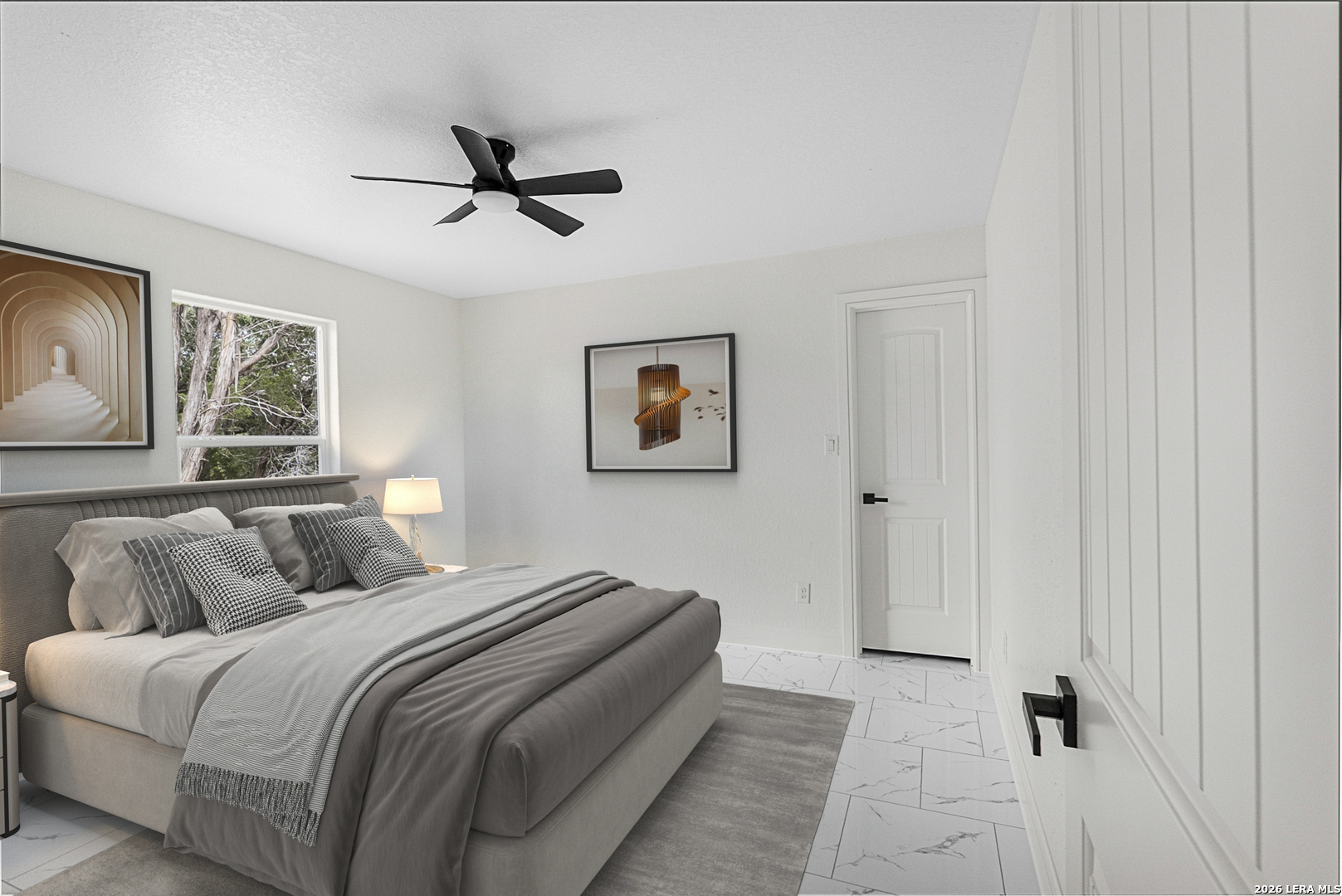 845 Tee Drive Spring Branch, TX 78070 - Photo 14 of 18 a bedroom with a large bed and a window