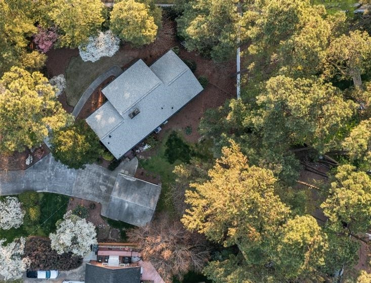 1208 Country Ridge Drive Raleigh, NC 27609 - Photo 30 of 32 Aerial View