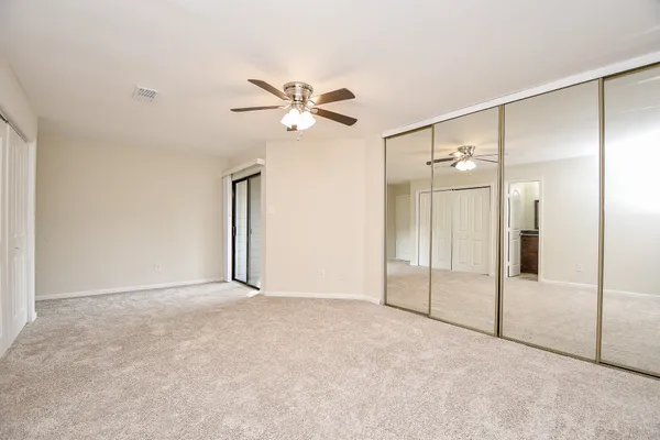 a view of empty room