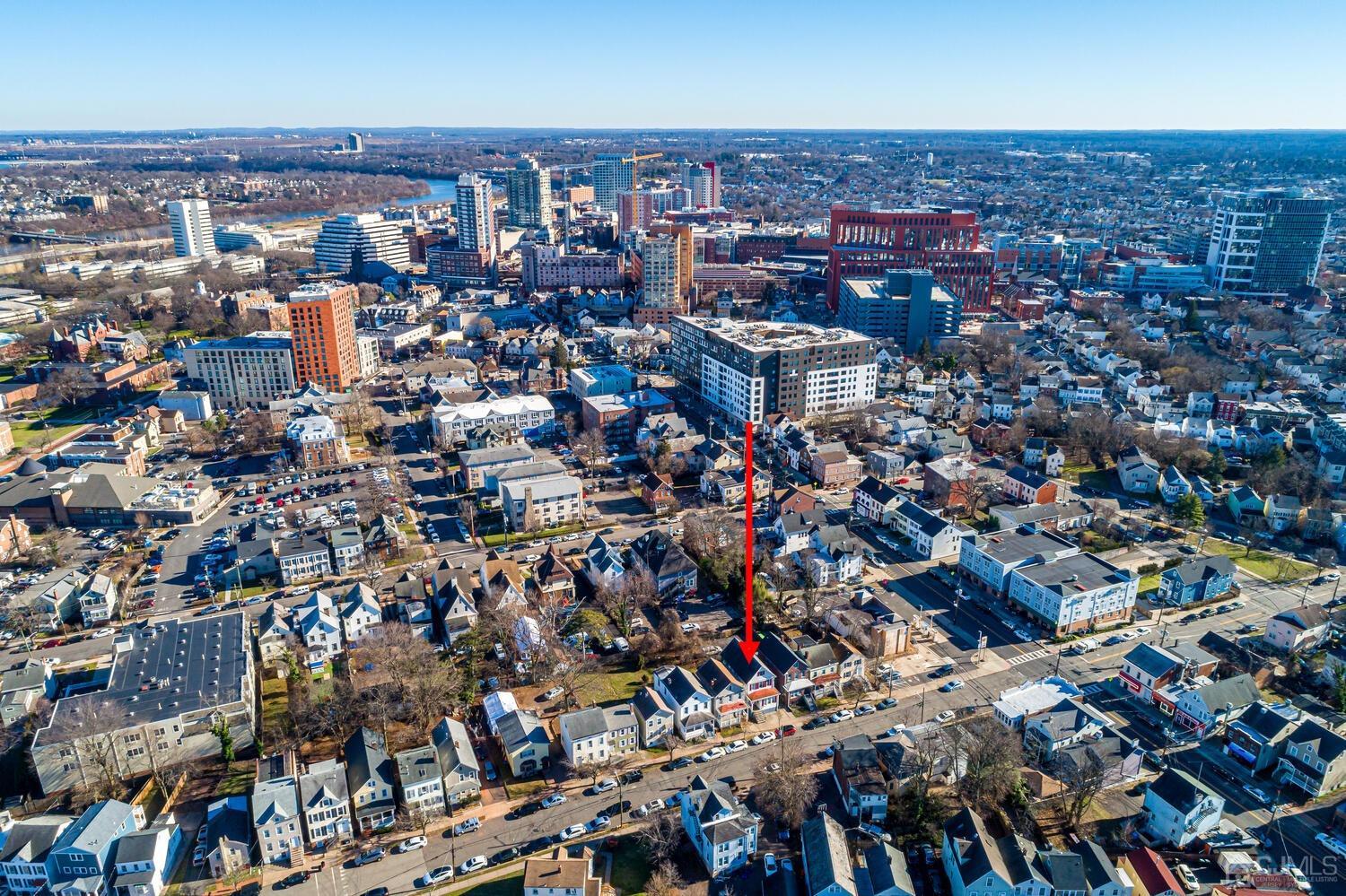 32 Prosper Street New Brunswick, NJ 08901 - Photo 6 of 30 an aerial view of a city