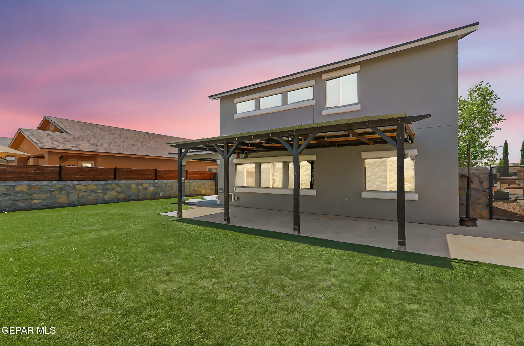 14045 Tower Point Way El Paso, TX 79938 - Photo 41 of 46 a view of front of a house with a yard