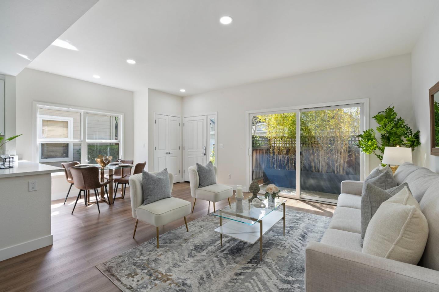 729 Cottage Court Mountain View, CA 94043 - Photo 13 of 41 a living room with furniture and a large window